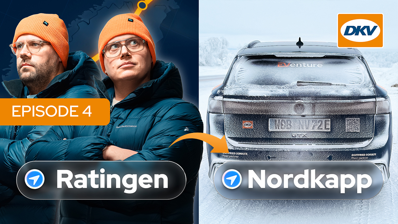Ankunft am Nordkapp